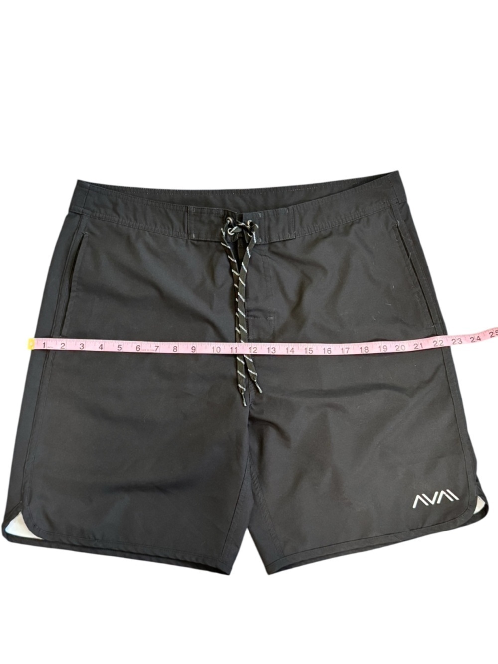 AVA Performance Gear Black Athletic Shorts Size 36 Stretch Training Gym - Picture 4 of 7